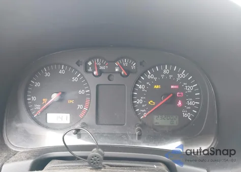 2002 Volkswagen Jetta Gl из США, поврежденный, VIN 3VWRK69M62M037898